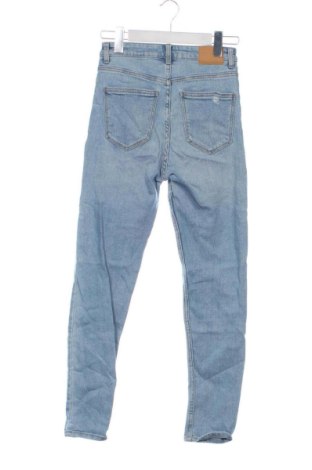 Blugi de femei Bershka, Mărime S, Culoare Albastru, Preț 91,99 Lei