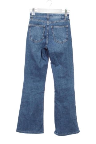 Blugi de femei Bershka, Mărime XS, Culoare Albastru, Preț 78,20 Lei