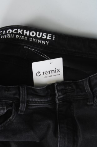 Damskie jeansy Clockhouse, Rozmiar L, Kolor Czarny, Cena 48,23 zł