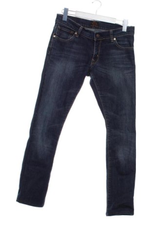 Blugi de femei Crocker, Mărime L, Culoare Albastru, Preț 78,20 Lei