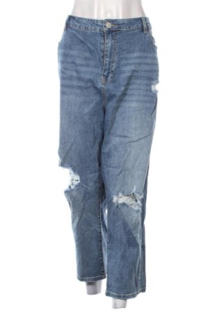 Дамски дънки ELOQUII, Размер XXL, Цвят Син, Цена 21,47 €