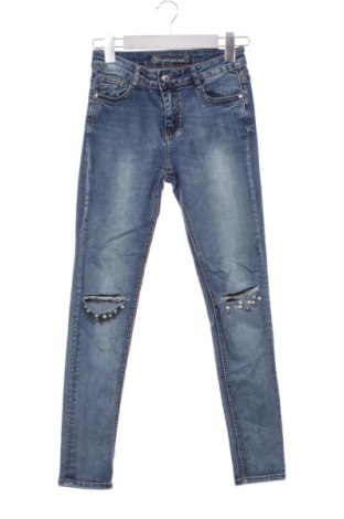 Damskie jeansy Farfallina, Rozmiar XS, Kolor Niebieski, Cena 78,99 zł