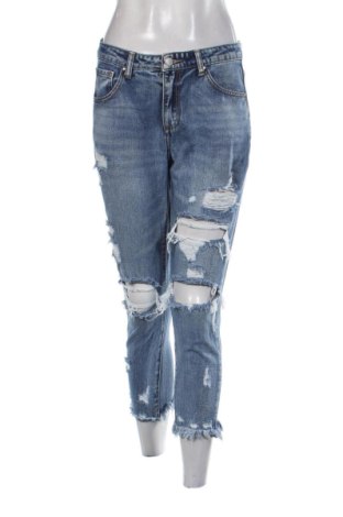 Blugi de femei Fashion Jeans, Mărime M, Culoare Albastru, Preț 53,15 Lei