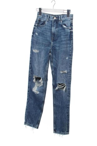 Blugi de femei Fb Sister, Mărime XS, Culoare Albastru, Preț 123,00 Lei