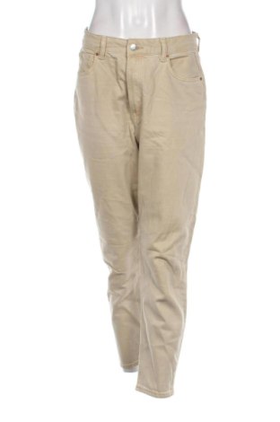 Blugi de femei H&M, Mărime L, Culoare Bej, Preț 91,99 Lei