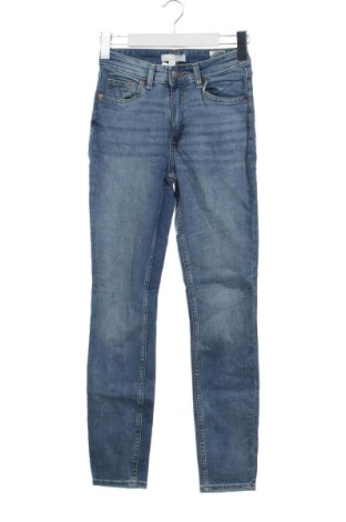 Dámske džínsy  H&M, Veľkosť XXS, Farba Modrá, Cena  14,83 €
