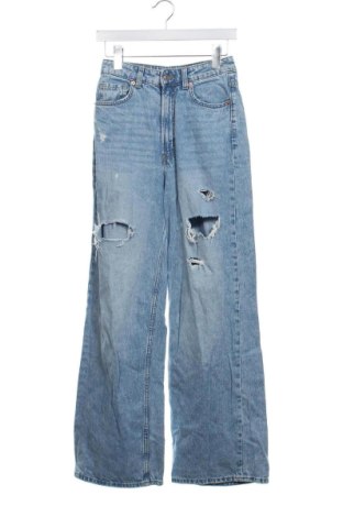 Dámské džíny  H&M Divided, Velikost XS, Barva Modrá, Cena  418,00 Kč