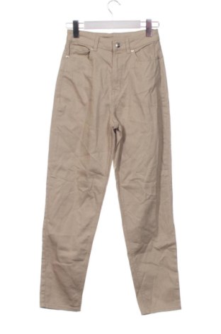 Blugi de femei H&M Divided, Mărime XS, Culoare Bej, Preț 91,99 Lei
