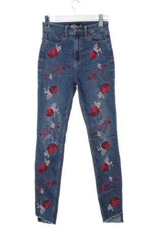 Blugi de femei Hollister, Mărime XXS, Culoare Albastru, Preț 129,99 Lei