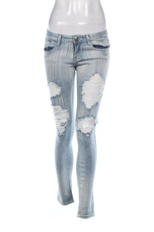Blugi de femei Machine, Mărime M, Culoare Albastru, Preț 78,20 Lei