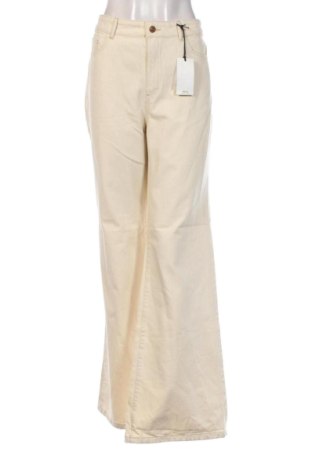 Γυναικείο Τζίν Mango, Μέγεθος XL, Χρώμα Εκρού, Τιμή 30,00 €