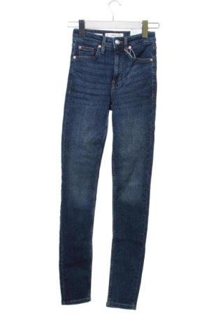 Blugi de femei Mango, Mărime XXS, Culoare Albastru, Preț 205,00 Lei