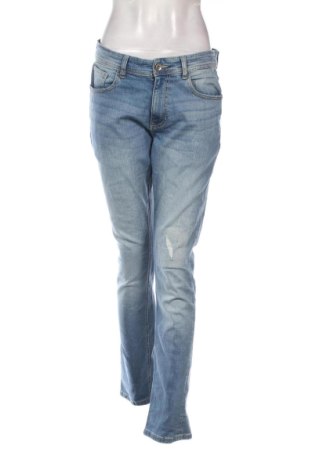Damskie jeansy Manguun, Rozmiar L, Kolor Niebieski, Cena 80,38 zł