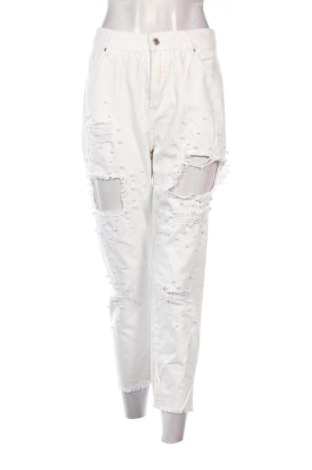 Női farmernadrág Miss Two, Méret L, Szín Fehér, Ár 6 198 Ft