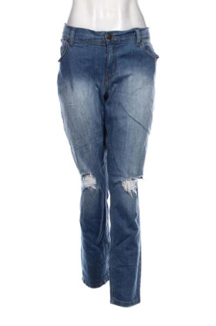 Damskie jeansy Now, Rozmiar XXL, Kolor Niebieski, Cena 78,99 zł
