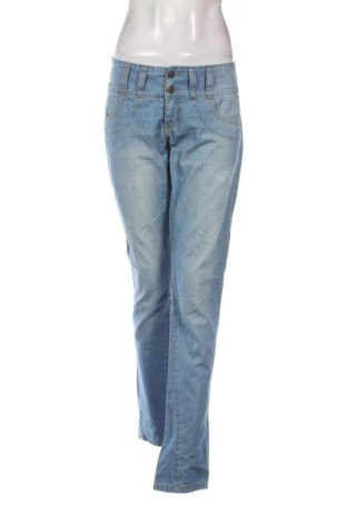 Blugi de femei Object, Mărime L, Culoare Albastru, Preț 108,96 Lei