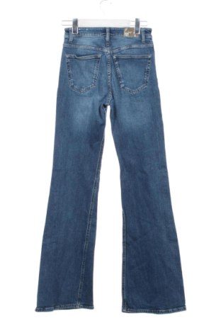 Blugi de femei Pull&Bear, Mărime S, Culoare Albastru, Preț 77,00 Lei