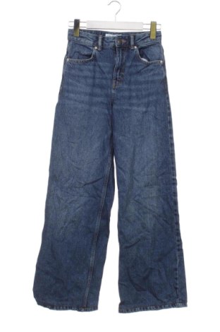 Blugi de femei Pull&Bear, Mărime XS, Culoare Albastru, Preț 91,99 Lei