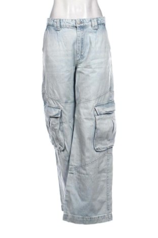 Дамски дънки Pull&Bear, Размер L, Цвят Син, Цена 14,00 €