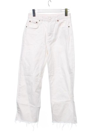 Női farmernadrág Pull&Bear, Méret XS, Szín Fehér, Ár 7 499 Ft
