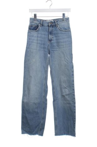 Blugi de femei Pull&Bear, Mărime XS, Culoare Albastru, Preț 78,20 Lei