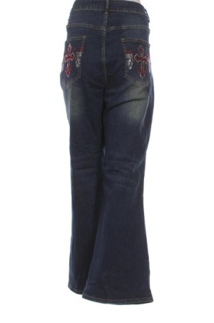 Γυναικείο Τζίν Romwe, Μέγεθος XXL, Χρώμα Μπλέ, Τιμή 28,99 €