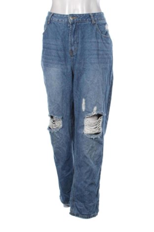 Blugi de femei SHEIN, Mărime XL, Culoare Albastru, Preț 91,99 Lei