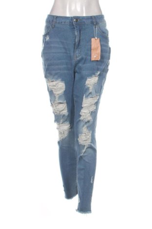 Дамски дънки SHEIN, Размер XXL, Цвят Син, Цена 24,03 €