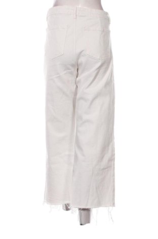 Blugi de femei Sinsay, Mărime L, Culoare Alb, Preț 76,86 Lei