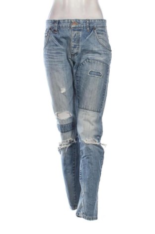 Blugi de bărbați Springfield, Mărime S, Culoare Albastru, Preț 109,48 Lei