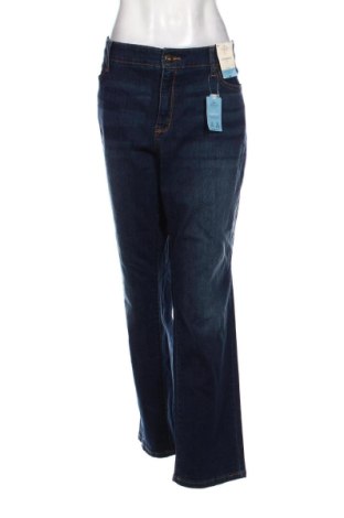 Damskie jeansy St John's Bay, Rozmiar 3XL, Kolor Niebieski, Cena 123,99 zł