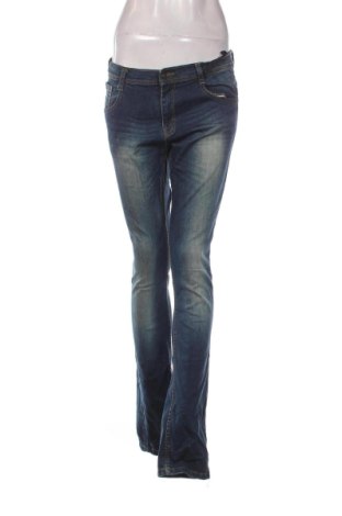 Damskie jeansy Stop+Go, Rozmiar XL, Kolor Niebieski, Cena 78,99 zł