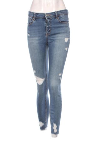 Damskie jeansy Stradivarius, Rozmiar S, Kolor Niebieski, Cena 43,24 zł