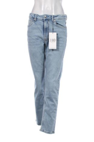 Damskie jeansy Stradivarius, Rozmiar L, Kolor Niebieski, Cena 123,99 zł