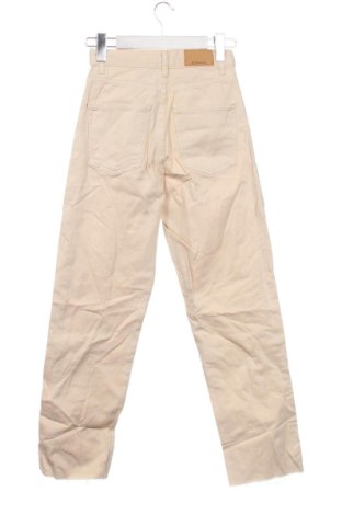Damskie jeansy Stradivarius, Rozmiar XXS, Kolor Beżowy, Cena 78,99 zł