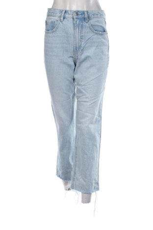 Blugi de femei Stradivarius, Mărime M, Culoare Albastru, Preț 91,99 Lei