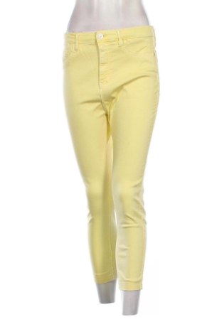 Damskie jeansy Stradivarius, Rozmiar L, Kolor Żółty, Cena 91,09 zł