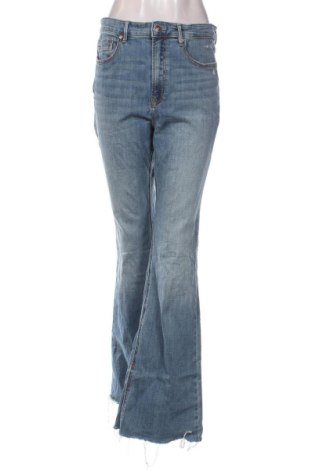 Дамски дънки Stradivarius, Размер L, Цвят Син, Цена 15,33 €