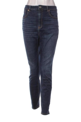 Дамски дънки Stradivarius, Размер L, Цвят Син, Цена 15,33 €