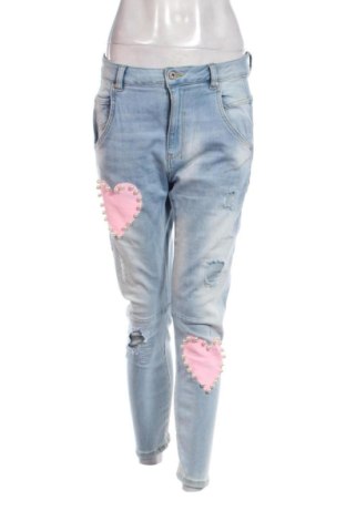 Damskie jeansy Unbranded, Rozmiar M, Kolor Kolorowy, Cena 78,99 zł