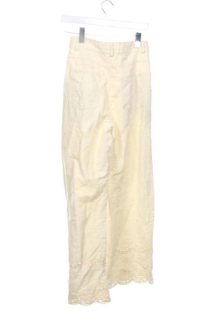 Blugi de femei Unbranded, Mărime XS, Culoare Ecru, Preț 91,99 Lei