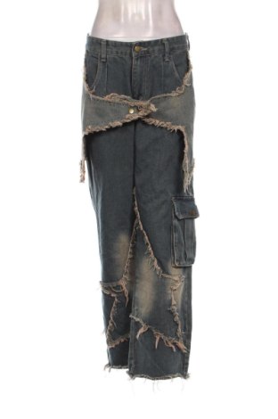 Дамски дънки Unbranded, Размер L, Цвят Син, Цена 15,33 €