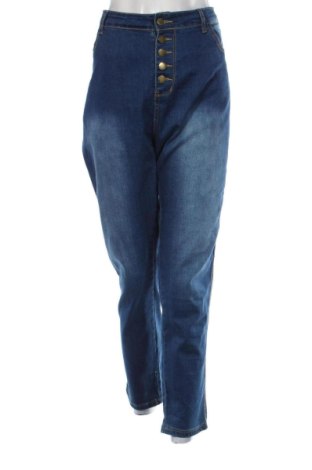 Damskie jeansy Unbranded, Rozmiar 4XL, Kolor Niebieski, Cena 148,32 zł