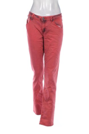 Damskie jeansy Unbranded, Rozmiar XL, Kolor Czerwony, Cena 78,99 zł