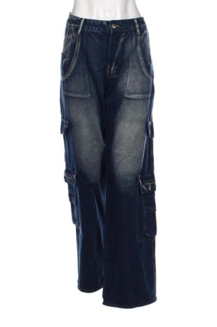 Damskie jeansy Unbranded, Rozmiar XL, Kolor Niebieski, Cena 78,99 zł