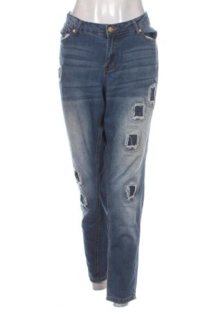 Damskie jeansy Unbranded, Rozmiar XL, Kolor Kolorowy, Cena 80,38 zł