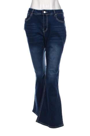 Damskie jeansy Unbranded, Rozmiar XL, Kolor Niebieski, Cena 78,99 zł