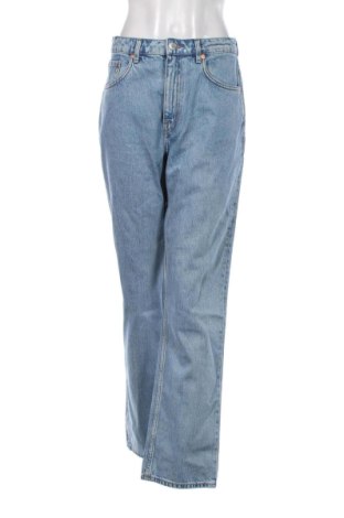 Blugi de femei Weekday, Mărime L, Culoare Albastru, Preț 294,99 Lei