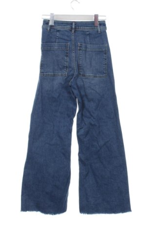 Blugi de femei Zara, Mărime XS, Culoare Albastru, Preț 85,99 Lei