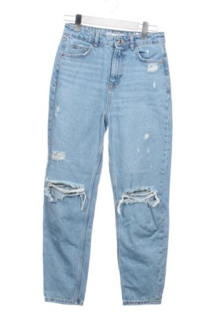 Blugi de femei Zara, Mărime S, Culoare Albastru, Preț 72,99 Lei